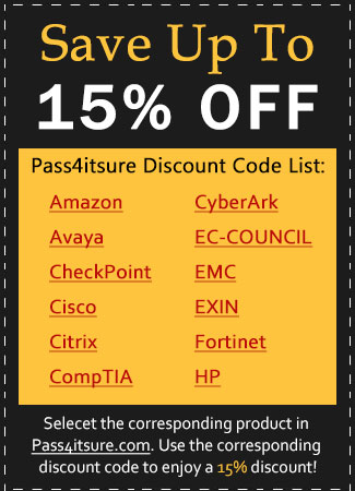 Pass4itsure discount code list 2021
